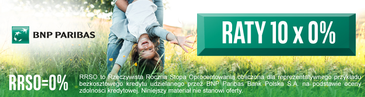 BNP Paribas 10x0% RATY (WIOSNA)