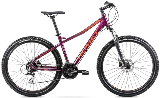 Rower Romet Jolene 7.2 27 L(19") purpurowy