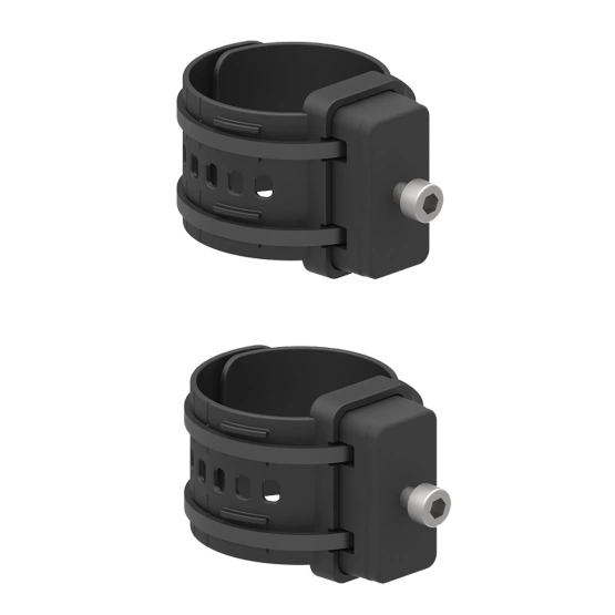 Uchwyt mocowanie Gizmo plasikowe czarne,