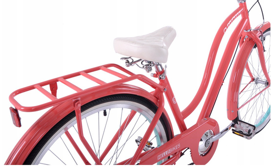 Rower miejski 26 Hello Bikes AMOUR 3S różowy 