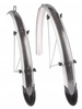 Błotniki 26"/53+chlapacz silver/carbon