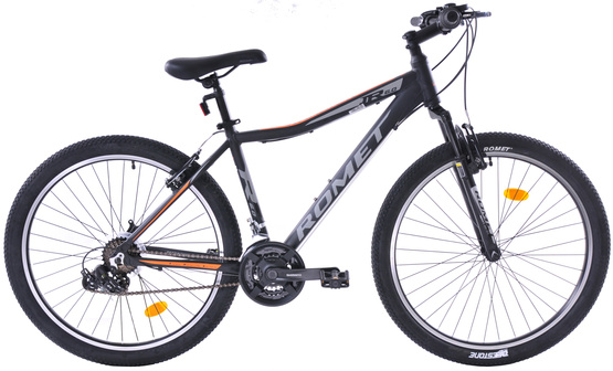 Rower Romet Rambler R6.0 JR LTD 26 M(17") czarno-pomarańczowy (3S8L)