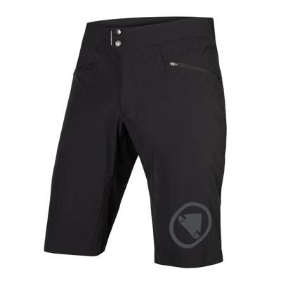Spodenki krótkie Szorty Endura SingleTrack Lite - krój standard, Czarne M