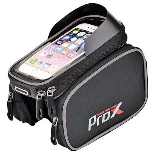 Sakwa Prox na ramę Nevada 210 szara na smartphone 6,2"