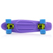 Deskorolka Meteor plastikowa violet/neon blue/neon yellow