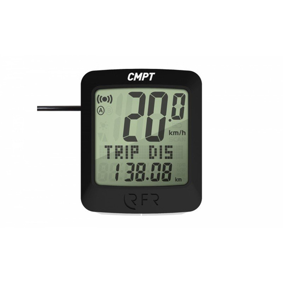 Licznik Cube RFR Cycle CMPT black 8 funkcji