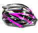 Kask rowerowy PNY-20 czarno/różowy mat L (58-62cm) AVO