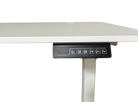 Biurko regulowane VertiGo RXD1-3-2RR białe 120x60 cm Wysokość: 71-120 cm