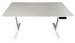Biurko regulowane VertiGo Dual RXD2-3-3RR białe 140x70 cm Wysokość: 71-120 cm