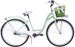 K16 Rower miejski Kozbike 28 3biegi miętowy mat (przerzutka Sturmey Archer) (2M4)