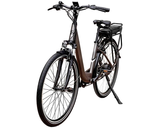 Barton E-City 28" (36v13Ah) (468Wh) grafitowy 17" rower elektryczny 