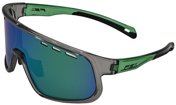 Okulary TRH-102-5 transparent grey/grenn black PC