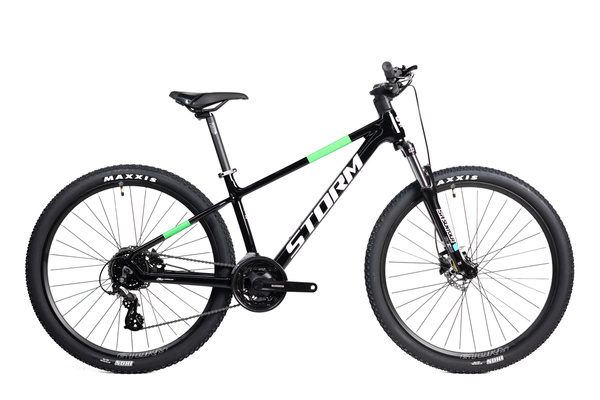 Rower STORM Trail men 1.0 27,5 13" czarno zielony 2HD
