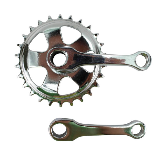 Korba 1-rzędowa stalowa srebrna CP 26Tx89mm BMX 12"