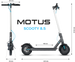 Hulajnoga elektryczna Motus Scooty 8,5" 350W
