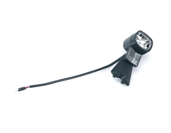 Lampa przednia SATE-LITE C9 na dynamo/E-bike, 30Lux,6V-58V, IPX6, przewód 20cm