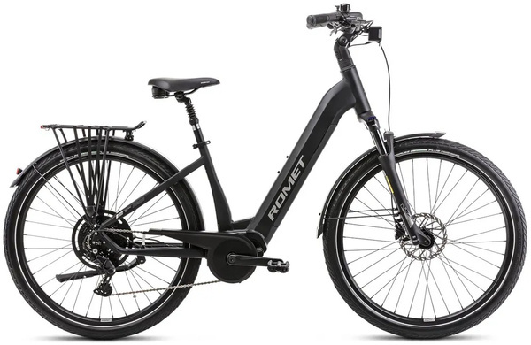 Rower elektryczny Romet e-Modeco URB 2.0 28 M(17") 540WH czarno-grafitowy