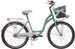 Rower miejski damski 26 Kozbike K24 3 biegi morsko-biały (2P2)