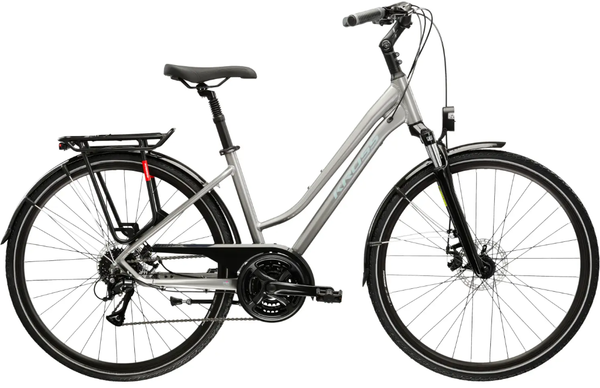 KROSS TRANS 3.0 D L(19") 28 rower SREBRNY SZARY POŁYSK (B11)