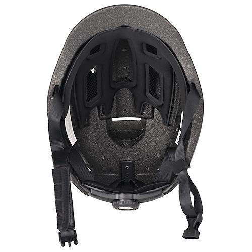 Kask rowerowy Prox Town Led rozm. L biały mat
