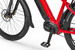 EcoBike rower elektryczny RX500 19 black red SUV - CAN + bateria 20ah