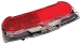 Lampa rowerowa tylna AXA SLIM STEADY 80mm
