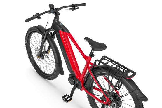 EcoBike rower elektryczny RX500 19 black red SUV - CAN + bateria 20ah
