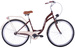 Rower miejski 28 damski Kozbike (K54) 1s brązowy-capucino (K12)