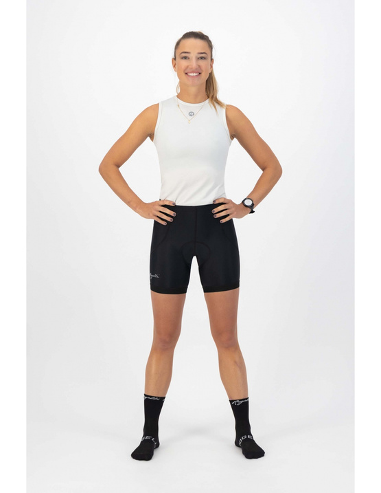 Spodenki krótkie Rogelli Basic Lady czarne rozmiar XL