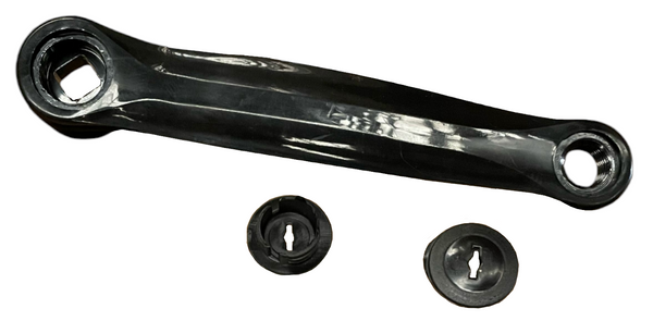 Korba lewa na kwadrat 170mm czarna