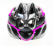 Kask rowerowy PNY-20 czarno/różowy mat L (58-62cm) AVO