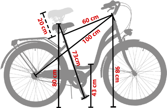 (26K19-S3CZ) Rower miejski damski 26 Kozbike biało-różowy (2L2)