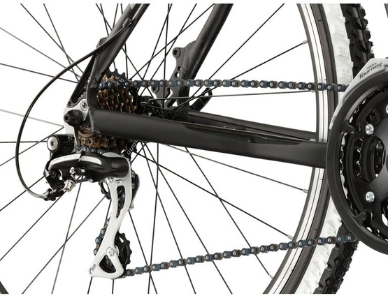 Kross Esprit 1 M 27 M(19") rower czarny/czerwony/grafitowy mat (1P,NW,B1)