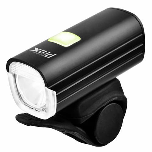 Lampa przód prox Heze 400Lm, 1200mAH, USB-C, dual distance