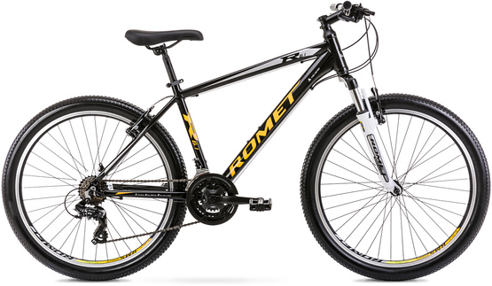 Rower Romet Rambler R6.1 26  M(17") czarno-żółty (3S3P)
