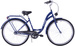 Rower miejski 28 damski Kozbike (K48) 3 biegi granatowy (2P3)
