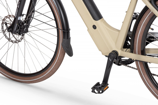 Ecobike rower elektryczny X-CITY Cappucino V2 L 28 19"