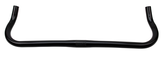 Kierownica gięta rogi R3 stal czarna 25,4x160x550mm
