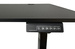 Biurko regulowane VertiGo RXD1-3-2RR czarne 120x60 cm Wysokość: 71-120 cm