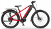 EcoBike rower elektryczny RX500 19 black red SUV - CAN + bateria 20ah