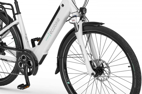 Ecobike rower elektryczny X-CROSS Lady 19" White