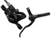 Hamulec tarczowy tył zestaw SHIMANO Alivio MT200 1700mm okł żyw