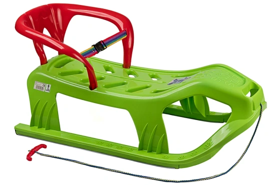 Sanki MARMAT Snow Star z oparciem zielone