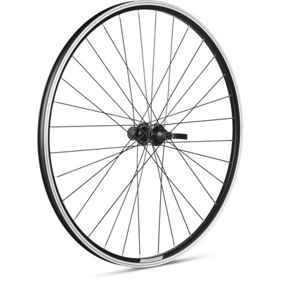 KOŁO ROWEROWE TYLNE 28'' kaseta 8/9 BK Q/R , obr stożek