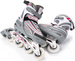 Rolki Meteor XRide 100 grey pink S (31-34) 152