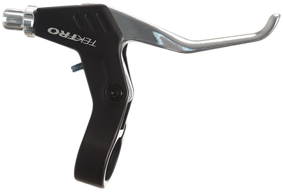 Dźwignie hamulcowe BL-360A-RS alu, VB, 2F, MTB czarne/srebrne