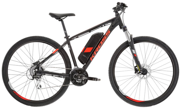 Kross Hexagon Boost 1.0 522 29 M(19") czarny mat rower elektryczny (H8,H9)