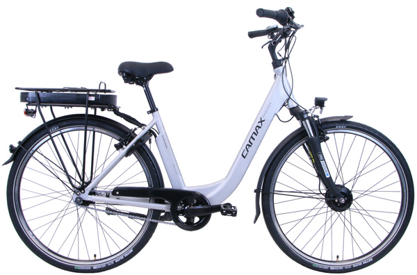 Rower Elektryczny 28" Camax Explora 48 cm 375 Wh Silver