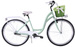 K30 Rower miejski Kozbike 28 3biegi miętowo-biały  (przerzutka Sturmey Archer) (J11)