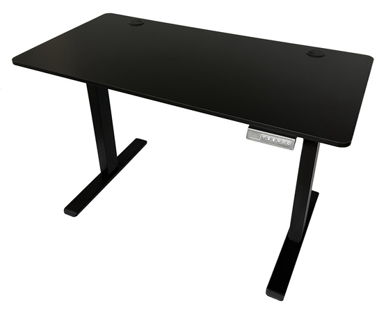 Biurko regulowane VertiGo RXD1-3-2RR czarne 140x70 cm Wysokość: 71-120 cm